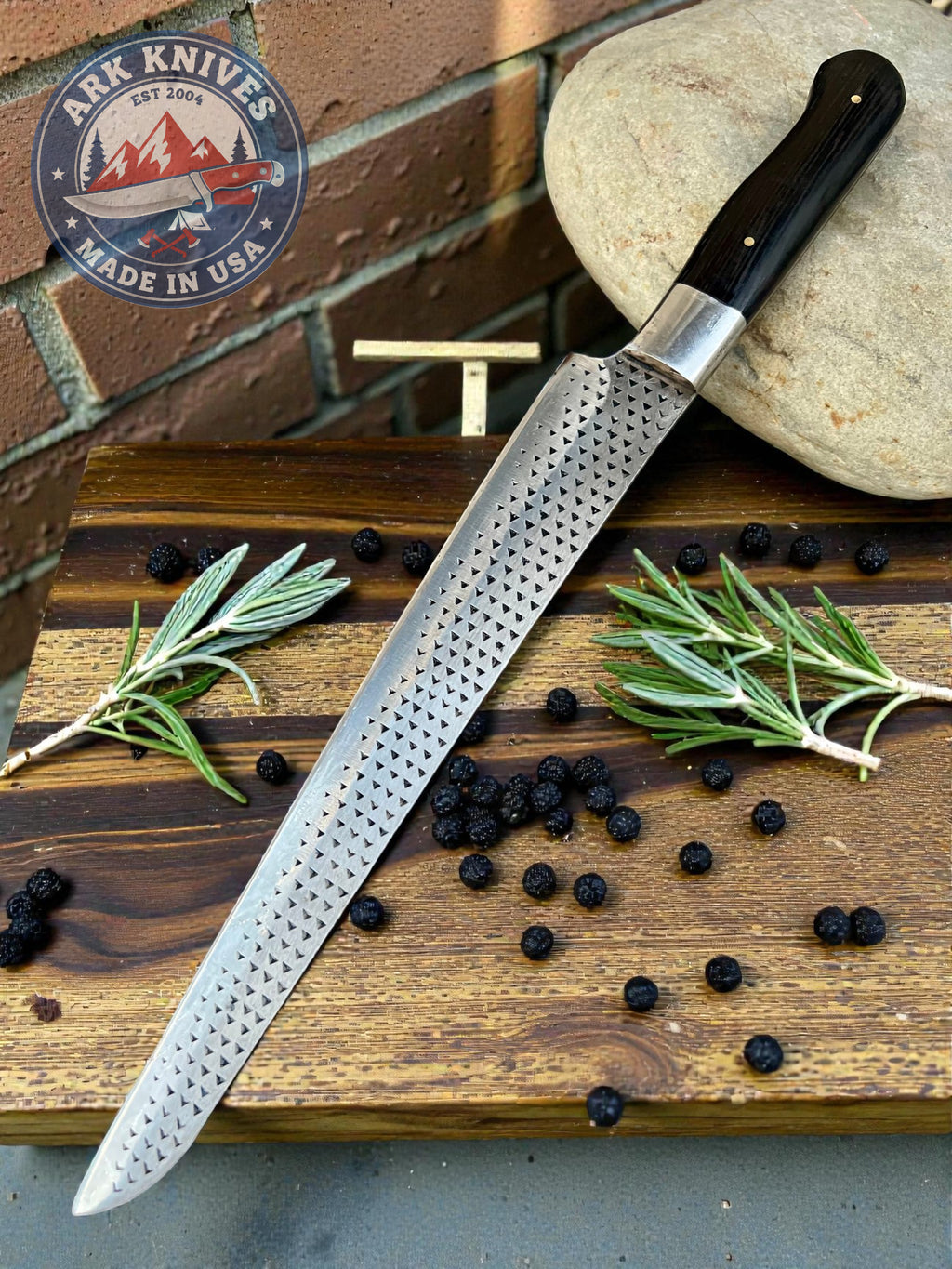 Ark Knives Custom 10" Farrier's Rasp Slicing Knife